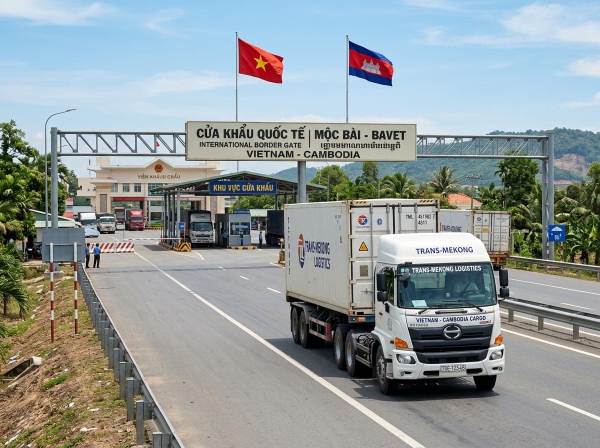 Vận chuyển hàng hóa Việt - Cam